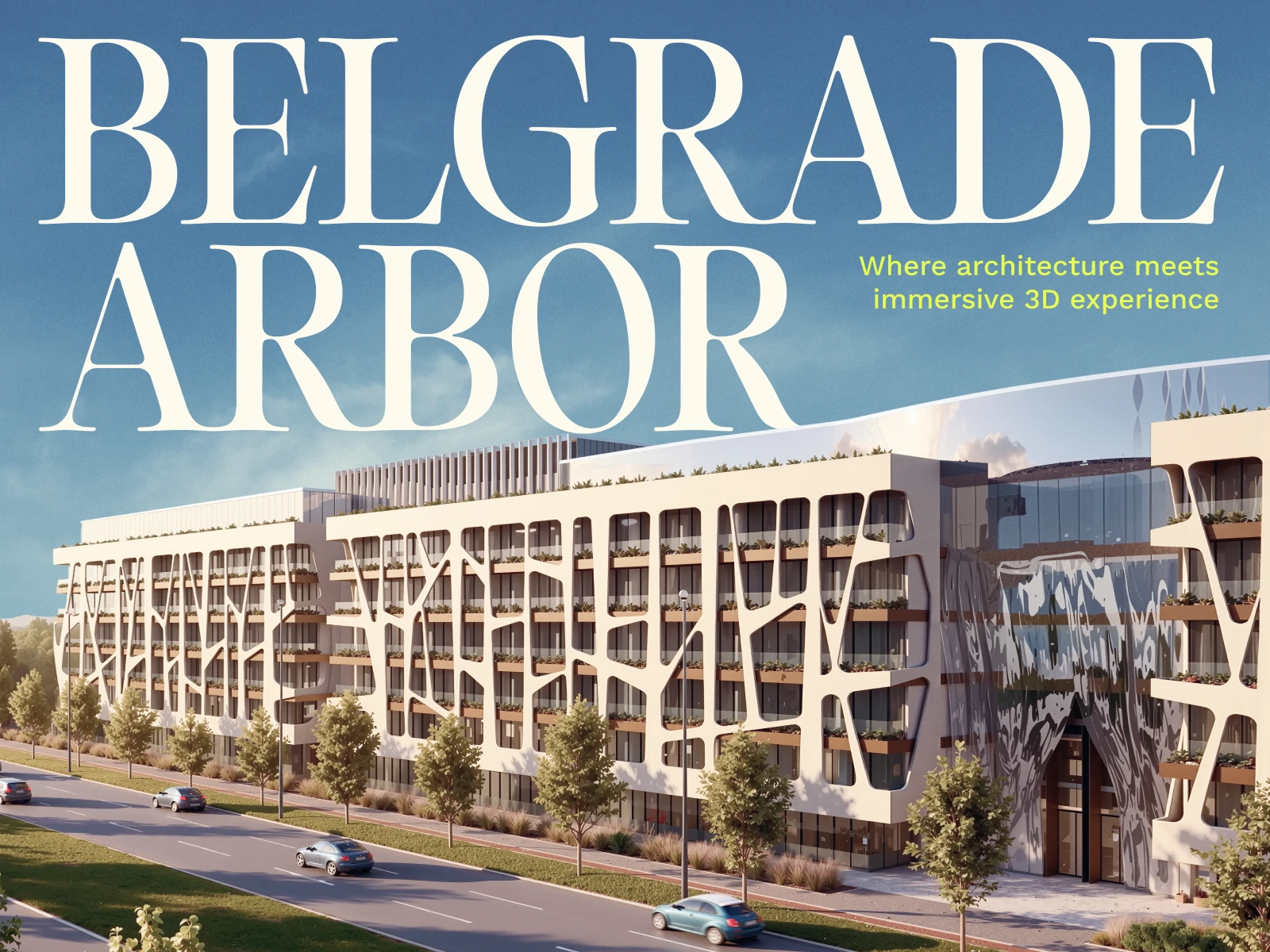 Belgrade Arbor architecture website and project presentation.