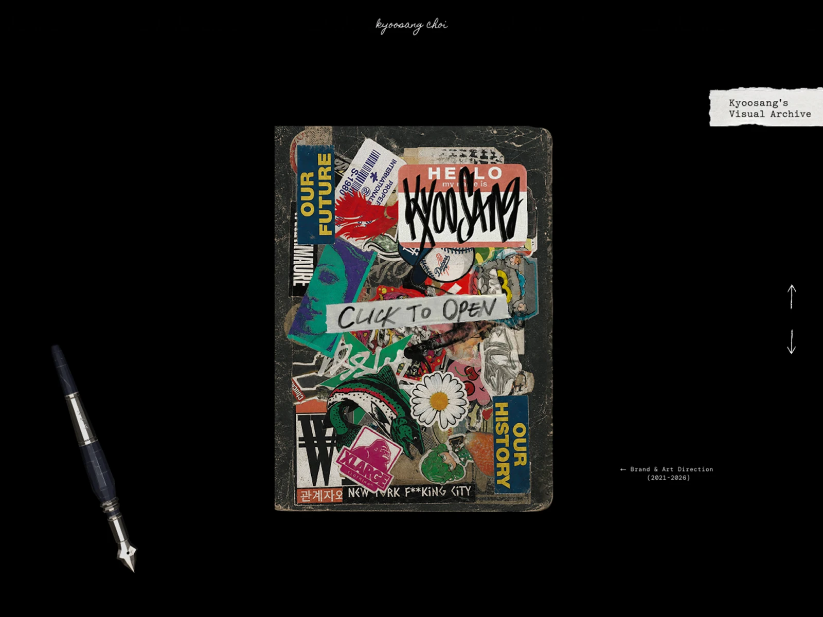 Kyoosang Choi brand design and art direction.