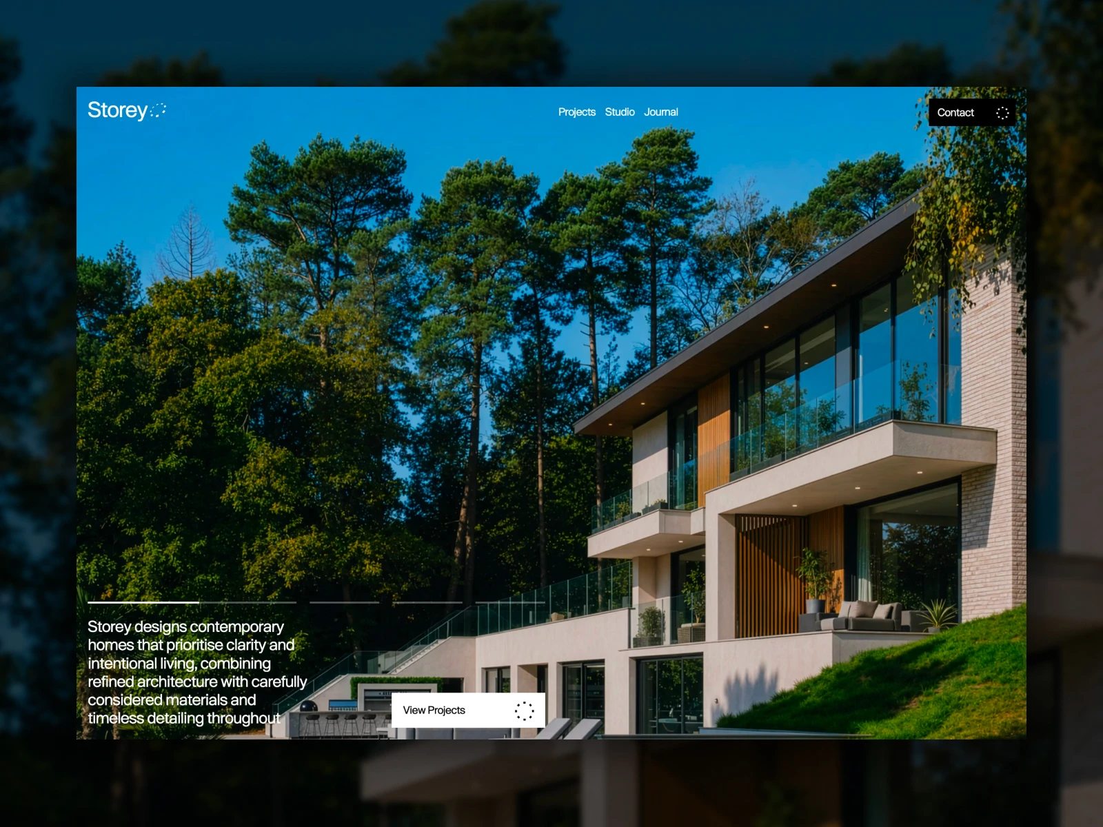 Storey architecture website and architectural projects.